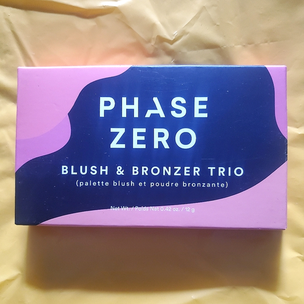 Phase Zero blush and bronzer trio